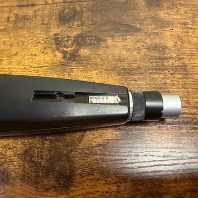 Sennheiser MD 421-U5 Cardioid Dynamic Microphone 1960s - 1990s - Black image 9