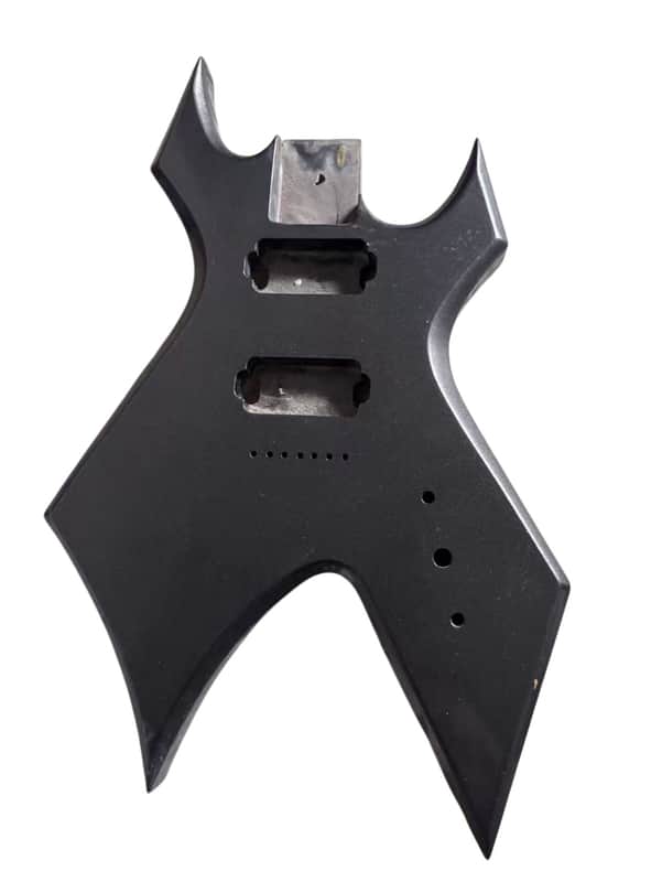 Silver Color Guitar Warlock Style Body image 1