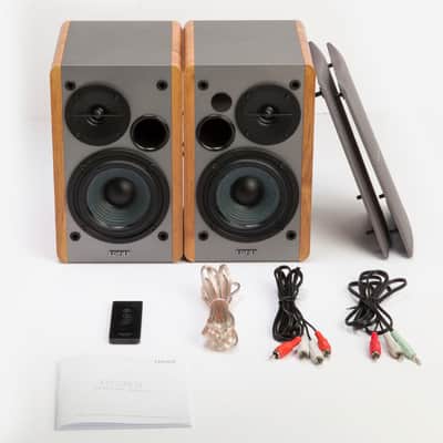 Edifier R1280T Powered Bookshelf Speakers - 2.0 Active Near Field Monitors - Studio Monitor Speaker image 5