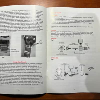 1992 Fender Instruction Manual - All American guitars and basses image 3