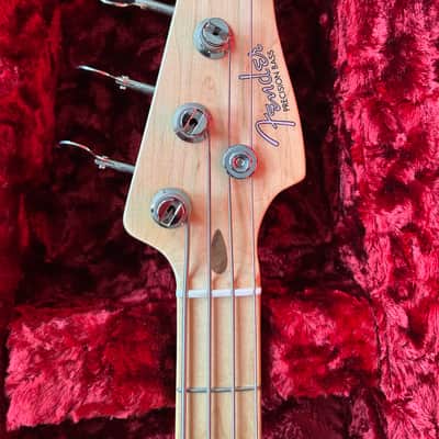 2016 Fender American Vintage '58 Precision Bass AVRI White Blonde image 8