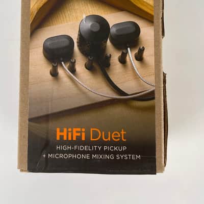 LR Baggs HiFi Duet Acoustic Guitar Pickup/Preamp System, Black image 5