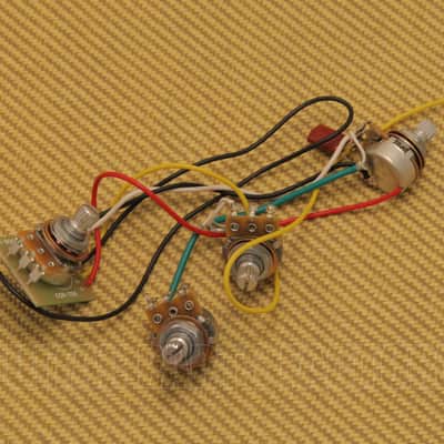 009-1272-000 Wiring Kit Fender Squier Vintage Modified Jaguar Bass Special Preamp PCB Assy image 1