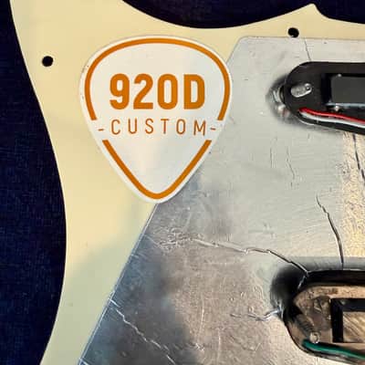 920D Custom Stratocaster Polyphonic Loaded Pickguard 2023 - Aged White image 5