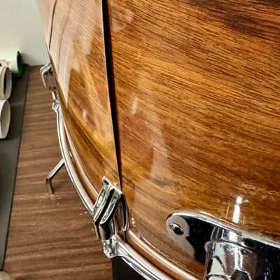Rogers 16x18 Floor Tom - 3ply - 4 Leg Fullerton Era 1970’s - Koa image 8