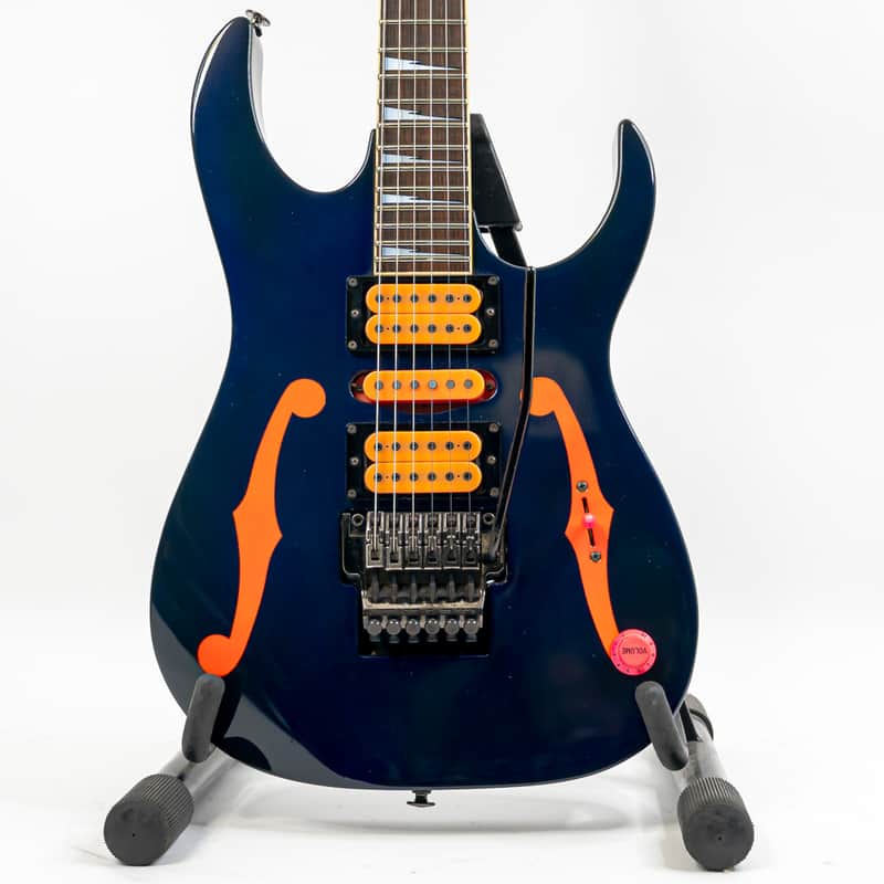 1990 Ibanez PGM100 – Signature Paul Gilbert RG, Bold Jewel Blue, Fully Dialed for Shredding image 1
