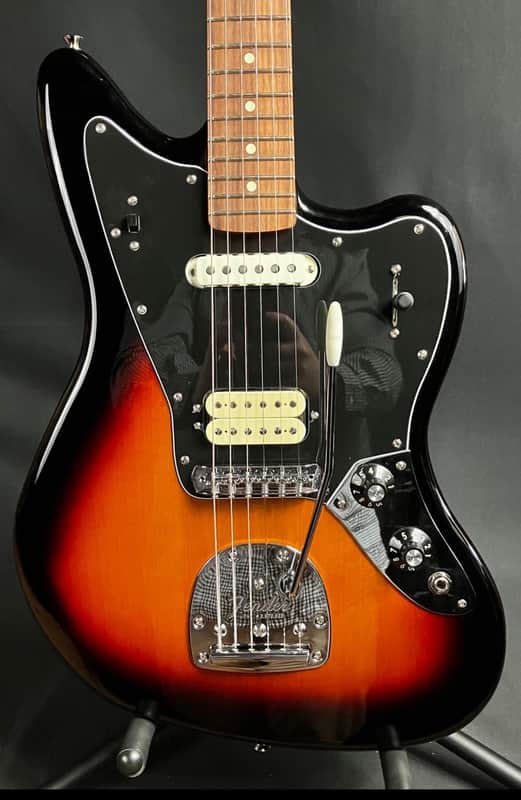 Fender Player Jaguar Electric Guitar 3- Tone Sunburst Finish image 1