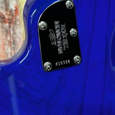 Ernie Ball Music Man Ball Family Reserve StingRay 5 Paua Blue Burst image 6