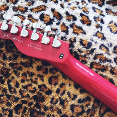 Fender Jim Adkins JA-90 Artist Series Signature Telecaster 2009 - 2019 - Crimson Transparent image 8