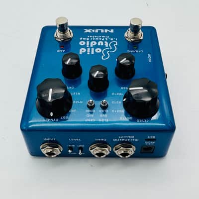 NuX NSS-5 Solid Studio IR and Power Amp Simulator 2010s - Blue image 6