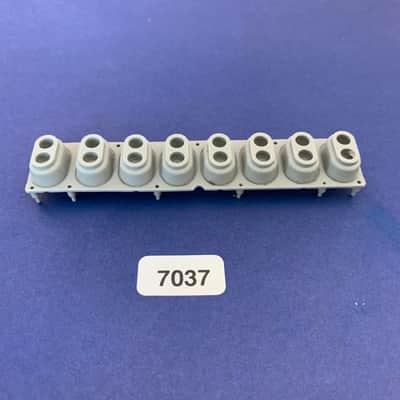 CASIO WK-110 WK-200 WK-220 WK-6500 8-Note Key Rubber Conductive Pad Contact Strip