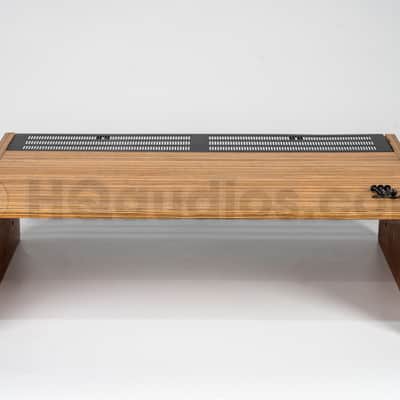 Immagine Wood Case for Sansui QRX-9001 QRX-8001 -Natural Zebrawood Plywood-10 Year WRT - 4