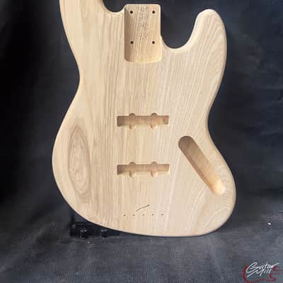 Guitar Mill '60s J-Style Bass Body / 2 pc. Ultra Light Swamp Ash / 4 lbs. 4 oz. (#GIN-3769) image 1