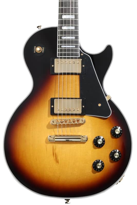 Gibson '70s Les Paul Custom Electric Guitar - Tobacco Burst image 1