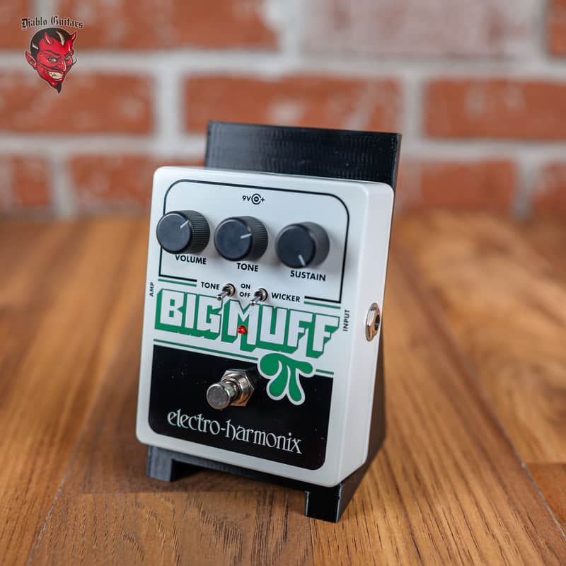 Electro-Harmonix Big Muff Pi with Tone Wicker Distortion / Sustainer White / Black / Green image 1