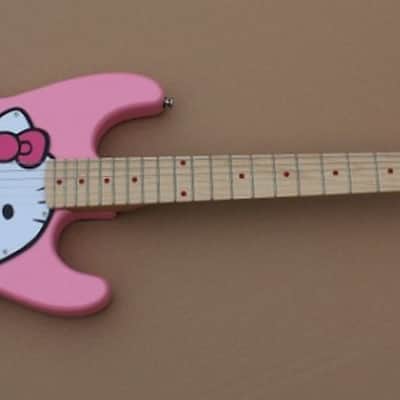 Fishbone PINK Strat 2013 Black or Pink Hello kitty image 8