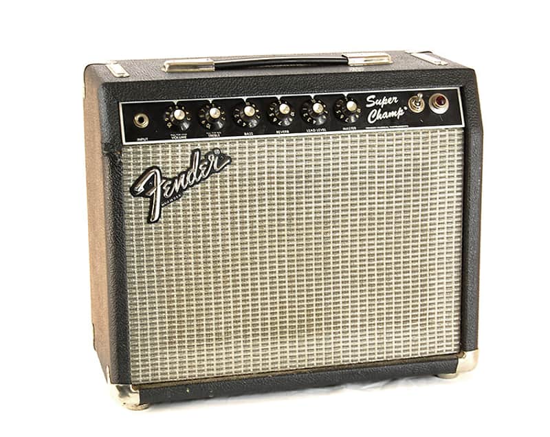 Vintage 1983 Fender Super Champ 18w 1x10 Tube Combo Amp - Rivera image 1