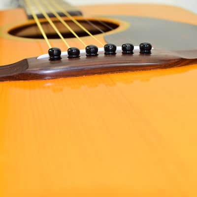 Vintage 1966 Martin D-18 Acoustic Guitar, Natural w/ Case image 7