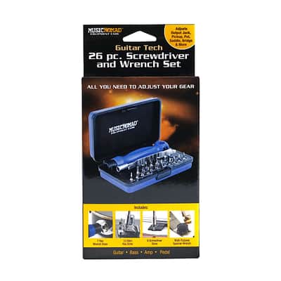 MusicNomad Premium 26 PC. Guitar Tech Screwdriver & Wrench Set (MN229) image 14