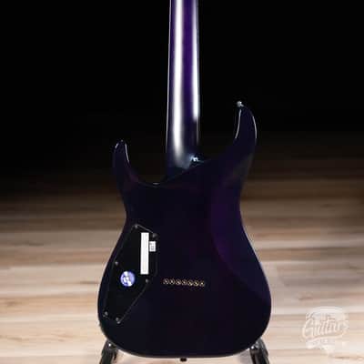 ESP E-II M-II 7 NT Bare Knuckle 7-String Guitar w/ Case – Purple Natural Fade image 7