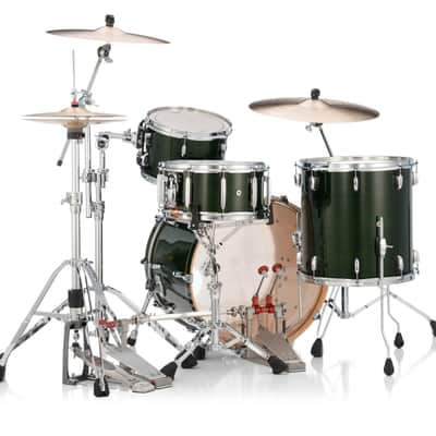 Pearl PMX Professional Series 3-Piece Drum Shell Pack - 22x16 Bass, 16x16 Tom, 12x8 Tom - Emerald Mist image 5