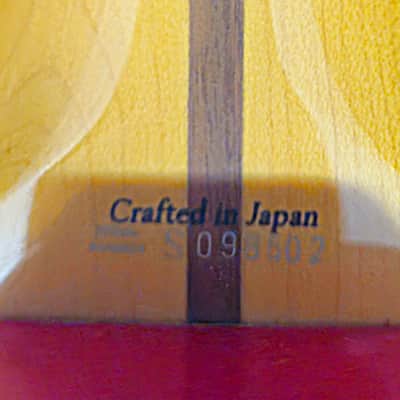 Fender Jaguar Bass Guitar. Crafted In Japan 2006 Red image 7