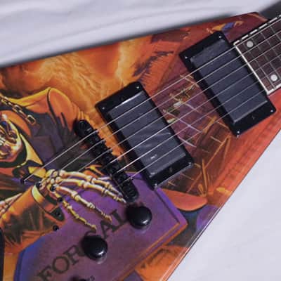 DEAN Dave Mustaine VMNT V electric GUITAR Peace Sells graphic NEW w/ CASE image 5