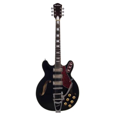Airline Guitars H78 Black image 6