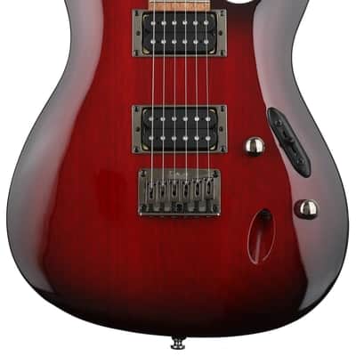 Ibanez S521 Electric Guitar - Blackberry Sunburst image 2