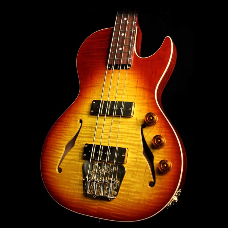 B&G Guitars Big Sister Electric Bass Guitar Tobacco Burst image 1
