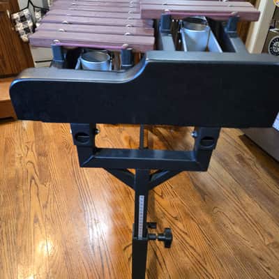 Ross R409 3 Octave Marimba with Height-Adjustable Rolling Stand and Padded Gig Bag – Local Pickup Only image 4