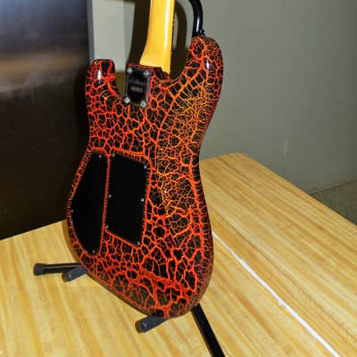 Charvel Model 4 1987-1988 Lava Crackle image 4