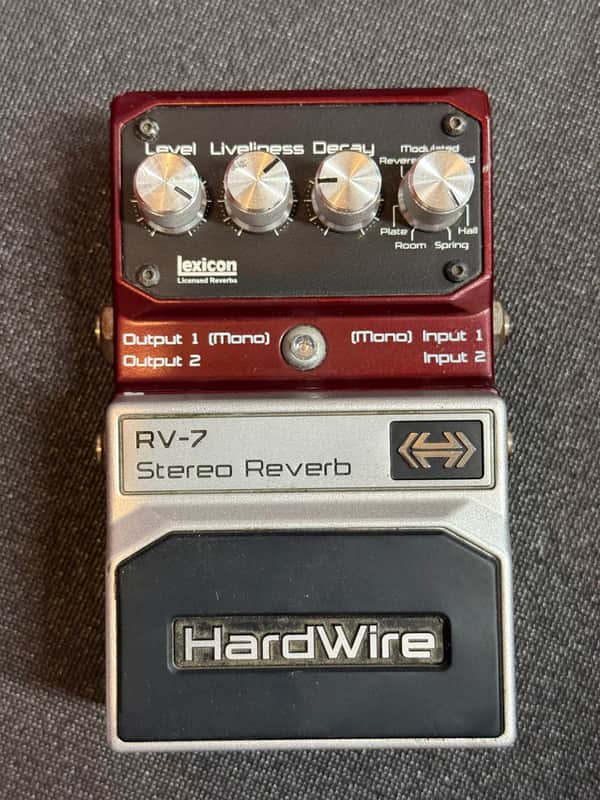 DigiTech Hardwire RV-7 Stereo Reverb