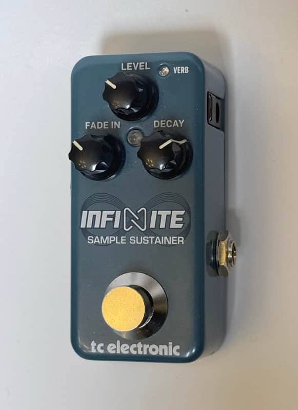 TC Electronic Infinite Mini Sample Sustainer 2023 - Present - Blue