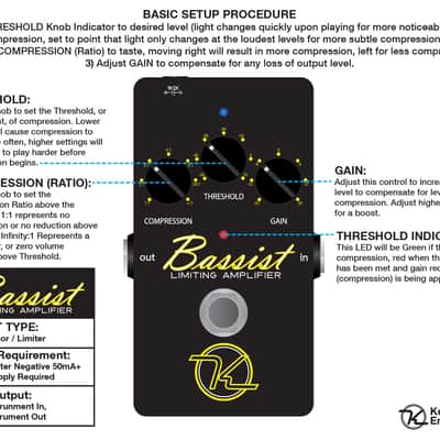 Keeley Bassist Limiting Amplifier image 3