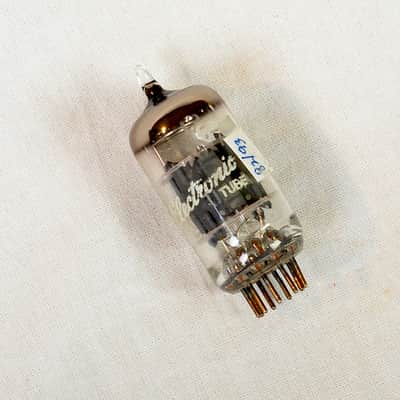 Silvertone (2)/GE (1) -12AX7 pre amp tubes USA image 5