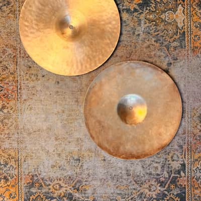 ULTRA CRISP Zildjian K/Z COMBO 13" Hihats 792 1498 g SEMI DRY SEMI DARK Don’t Pay $500! image 2