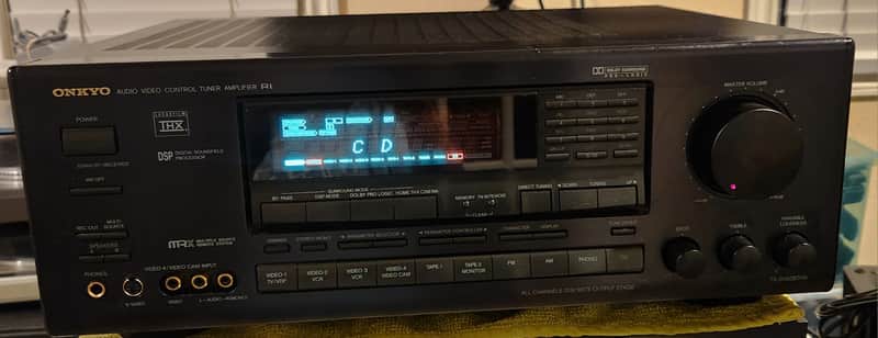 Onkyo Onkyo TX-SV828THX Audio Video Control Tuner Amplifier 90s