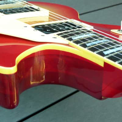 Greco EG700R Single Cut Away 1976 Red Sunburst+Gig Bag FREE image 10