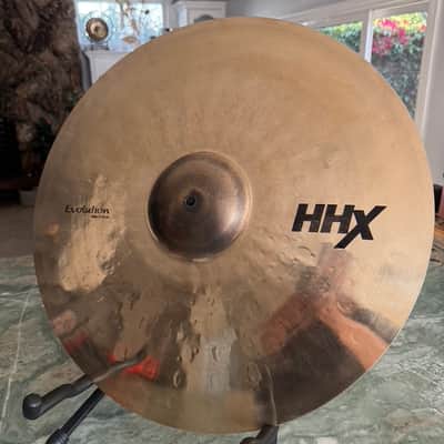 Sabian 22" HHX Evolution Ride Cymbal - Brilliant Finish image 1