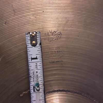 Zildjian Restored 13" A Small Stamp 1950s image 4