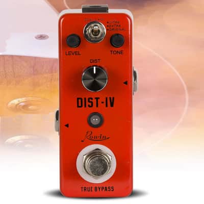 Rowin LEF-301D Distortion IV Guitar Effect Pedal True Bypass image 1