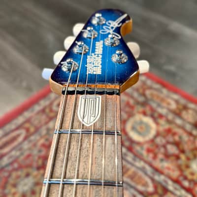 Ernie Ball Music Man JP-6 LE 2007 - Blue Dawn image 9