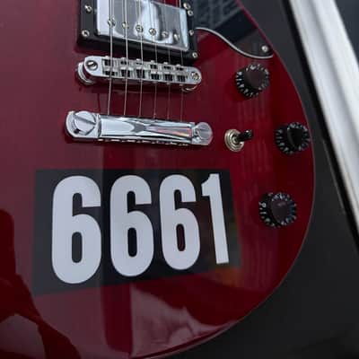 Schecter Zacky Vengeance Signature Vengeance Custom Reissue 2012 - Present - See-Thru Cherry image 2