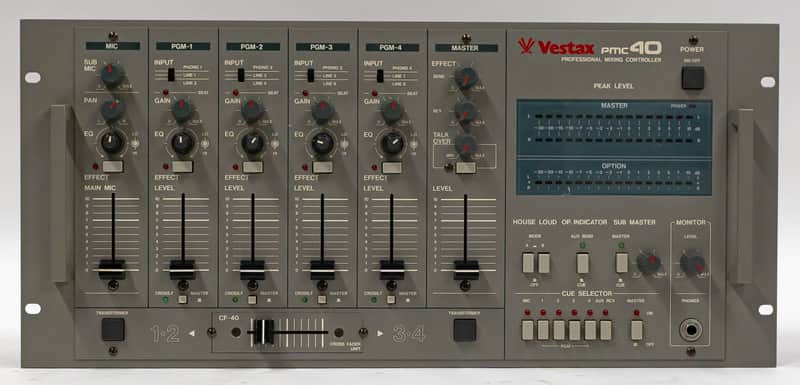 Vestax PMC 40 4-Channel Professional Mixing Controller | Reverb