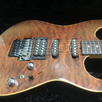 Tom Anderson Drop Top Floyd Rose Buzz Feiten tuning system '00 image 2