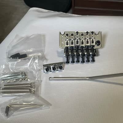 2010's Era FRT-02000 2000 Series Chrome Floyd Rose Electric Guitar Tremolo Bridge Set image 1
