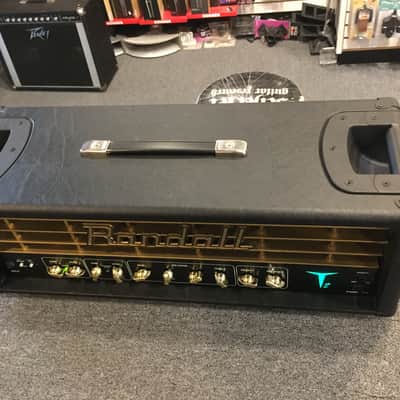 Randall T2H T2 100 watt Tube Preamp Guitar Amplifier Head Custom Gold Grill Finish and Knobs image 9