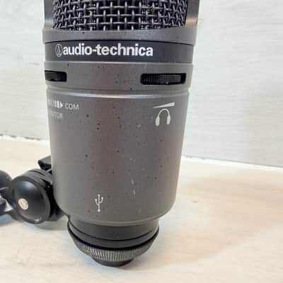 Audio-Technica AT2020USB+ USB Cardioid Condenser Microphone w/ Stand Mount 2010's-2020's image 2