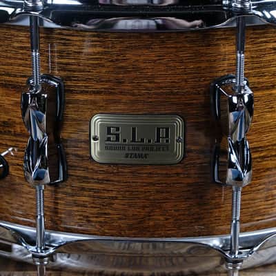 Tama S.L.P. G-Hickory Snare Drum Limited Edition - 6.5-inch x 14-inch, Gloss Natural Elm image 7